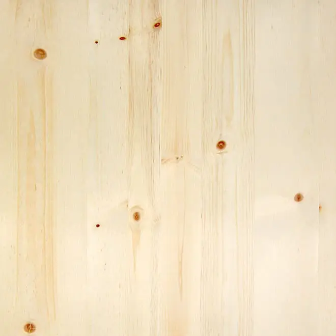 Knotty pine veneer