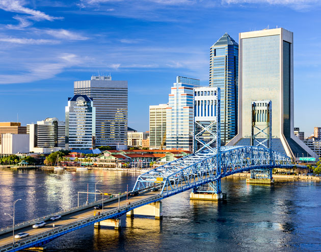 skyline of Jacksonville