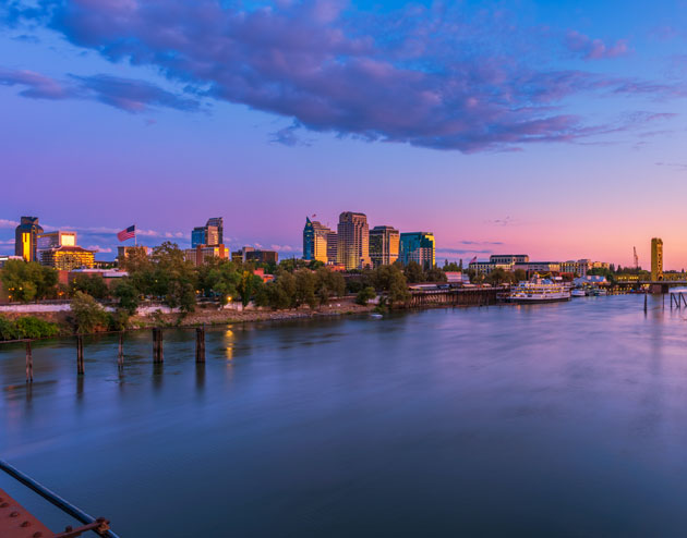 Skyline of Sacramento