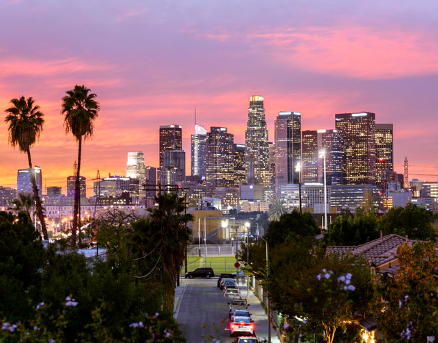 Skyline of Los Angeles