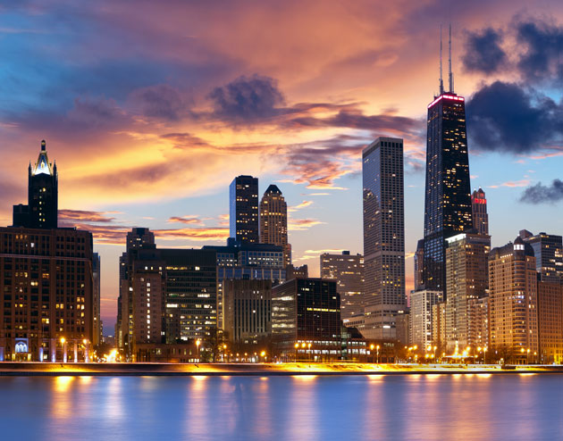 Chicago City Skyline