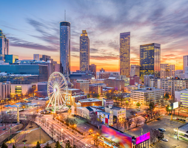 skyline of Atlanta