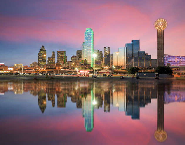 Dallas skyline