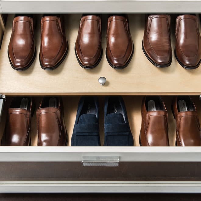 shoe drawers