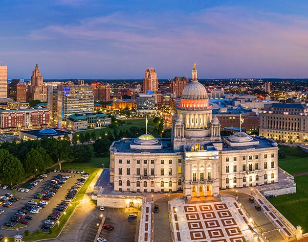 city view of Rhode Island