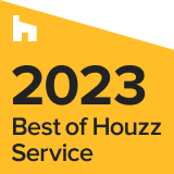 best of houzz service award badge